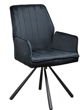 POLTRONA GIRATORIA VITA BLACK 0.55*¨0.60*0.86