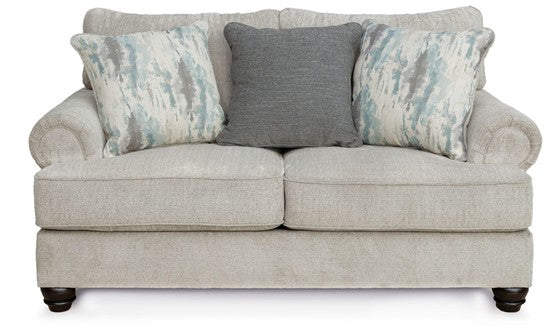 SOFA AKINLANE 2 CUERPOS CON 3 COJINES VOLANTES 1.85*1.14*1.07