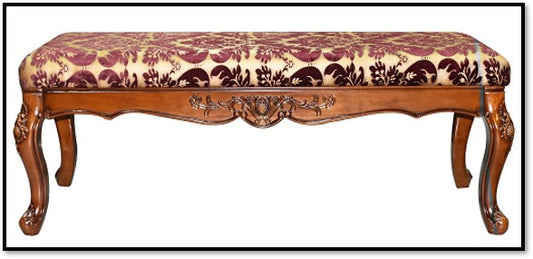 BANQUETA NOUSEN TAPIZADA EN GOBELINO                        1.47*0.54*0.50