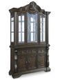 BUFFET CON VITRINA MAYLEE CON CRISTAL BISELADO E ILUMINACION INTERIOR                                       1.81*0.52*2.26