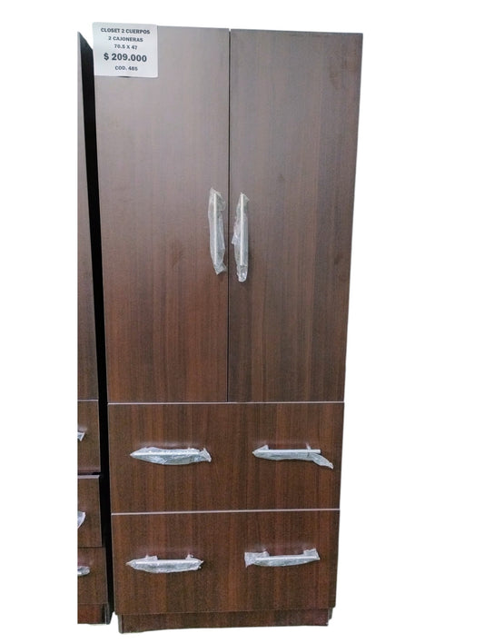 CLOSET 2 PUERTAS CAFE