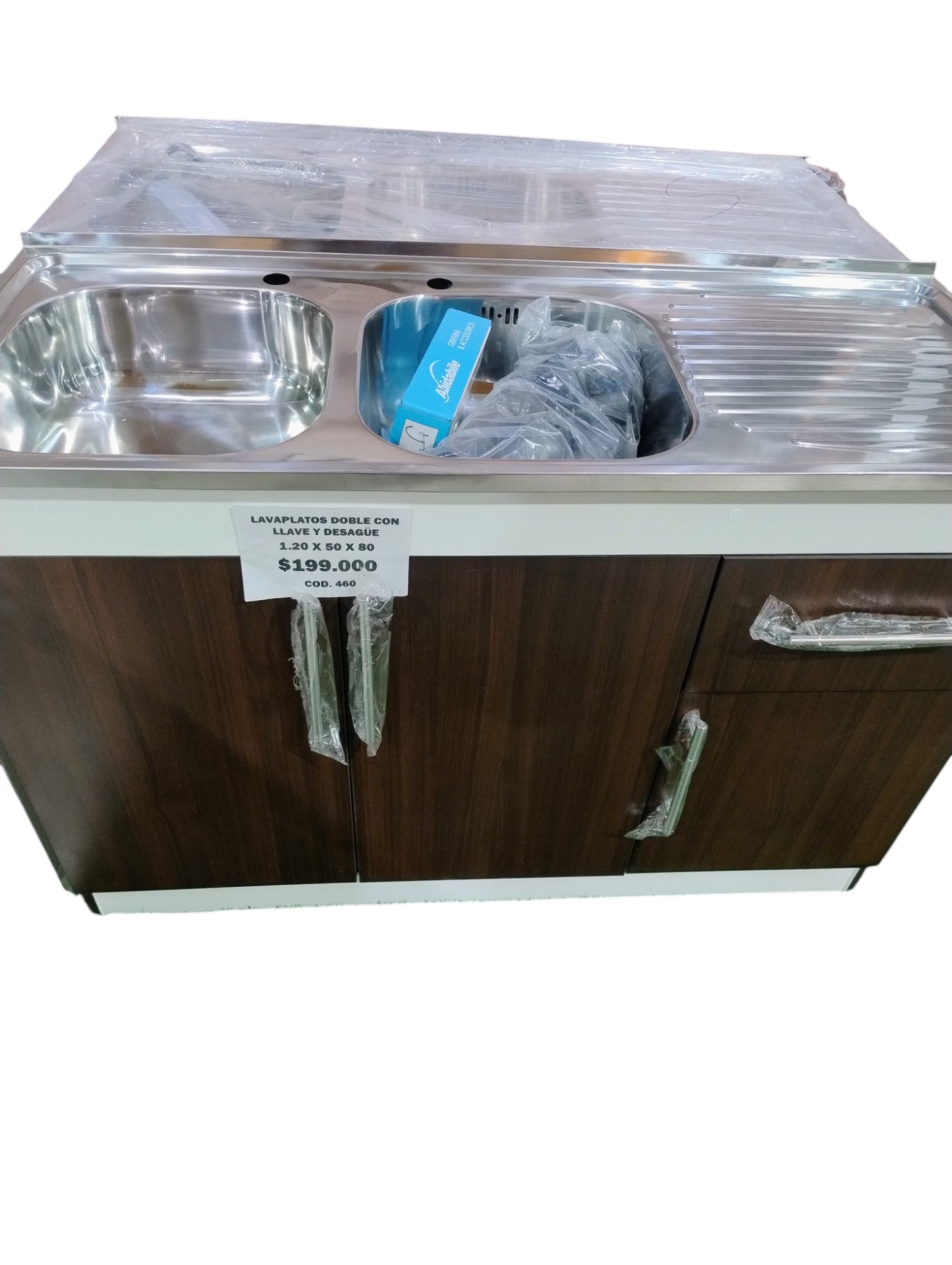 LAVAPLATOS DOBLE KIT COMPLETO