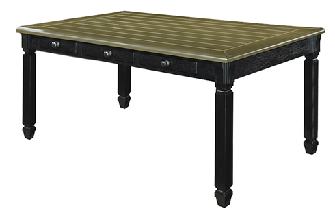 MESA COMEDOR VERMONT OLD BLACK                                                          1.80*1.00*0.78