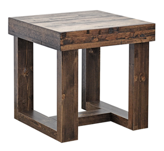 MESA LATERAL TIMBER CON DISTRESS                             0.60*0.60*0.60