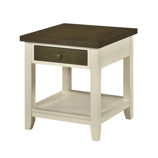 MESA LATRERAL VERMONT WHITE