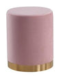 POUF LIFE VELVET ROSE