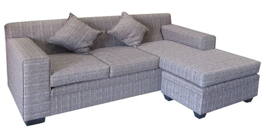 SECCIONAL ESTRCUTURADO EN PINO TAPIZ 100% POLIESTER               1.95*1.45*0.80