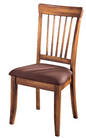 SILLA BERRINGER TAPIZ MICROFIBRA CAFÉ