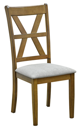 SILLA MORELOS ESTRUCTURA EN RUBBERWOOD- ASIENTO TAPIZADO                         0.46*0.55*1.02