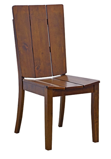 SILLA PETROHUE EN MADERA RUBBERWOOD ATABLERADA.