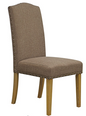 SILLA TAPIZADA CAFÉ CLARO                                 52*63*1.04