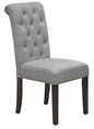 SILLA TAPIZADA GRIS CAPITONE                               48*65*1.00