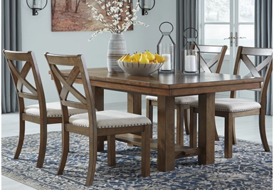 SILLA COMEDOR MORTIMER. MADERA RUBBERWOOD, ASIENTO TAPIZADO