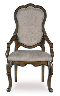 SITIAL MAYLEE ESTRUCTURADO EN RUBBERWOOD CON ASIENTO TAPIZADA EN TELA