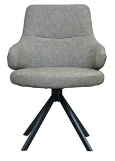 SITIAL HIGLANDS GIRATORIO GREY TAPIZ MICROFIBRA                64*71*91