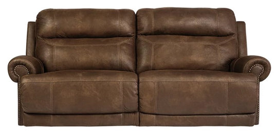 SOFA 2CUERPOS AUSTERE RECLINABLE, TAPIZ MICROFIBNRA CAFÉ                                           2.03*1.01*1.06