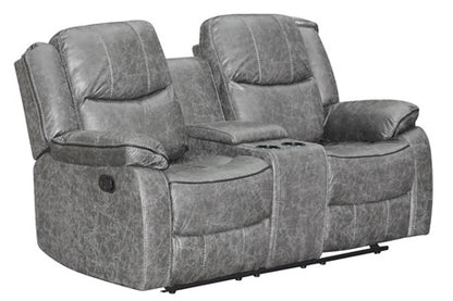 SOFA RECLINABLE 2 CUERPOS SMOKE                              2.05*0.90*1.05