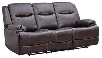 SOFA RECLINABLE FLORENCE 3 CUERPOS TAPIZ LEATHER AIR                     2.00*0.95*1.03