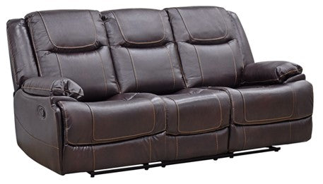 SOFA RECLINABLE FLORENCE 3 CUERPOS TAPIZ LEATHER AIR                     2.00*0.95*1.03
