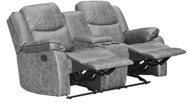 SOFA RECLINABLE 2 CUERPOS SMOKE                              2.05*0.90*1.05