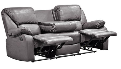 SOFA RECLINABLE 3 CUERPOS C/CONSOLA ROSARIO COFFE                                 2.05*0.96*1.03