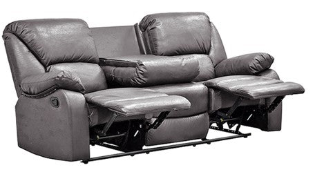 SOFA RECLINABLE 3 CUERPOS C/CONSOLA ROSARIO COFFE                                 2.05*0.96*1.03