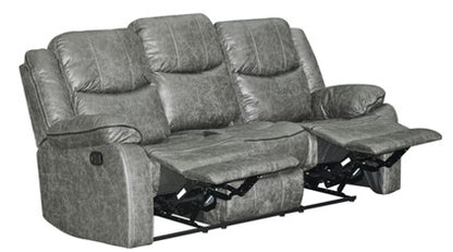 SOFA RECLINABLE 3 CUERPOS SMOKE                              2.05*0.90*1.05