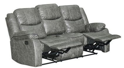 SOFA RECLINABLE 3 CUERPOS SMOKE                              2.05*0.90*1.05