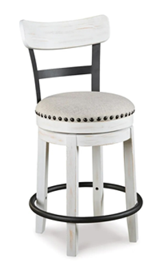 TABURETRE  GIRATORIO VALEBECK BLANCO                                           0.49*0.49*0.93